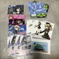 ガールズ＆パンツァー　大洗限定　ポストカード23枚