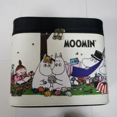 MOOMIN リトルミー ムーミン 水玉模様のボックス型バッグ ポーチ旅行
