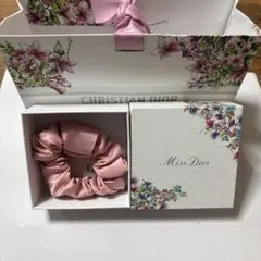 Dior Miss Dior ピンク ヘアゴム　シュシュ　ショッパー付き