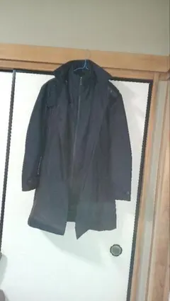 メンズ・ダウンインナー付きハーフコート（防寒撥水タイプ）