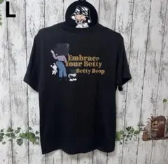 ベティTシャツ BettyBoop 半袖Tシャツ ベティーちゃんTシャツ　L