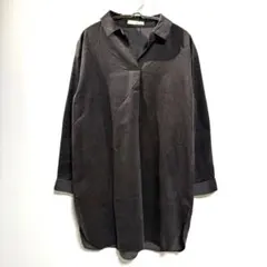 SHOO-LA-RUE シューラルー　ダークパープル　長袖シャツ　トップス　L