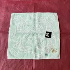 新品　ハナエモリ　タオル　ハンカチ　アゲハ　蝶々　高島屋　百貨店