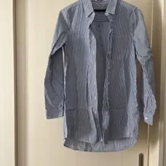 LOWRYS FARM ストライプ 長袖シャツ M