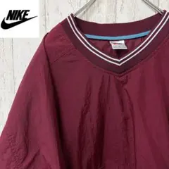 【激レア】90s NIKE ナイキ　ナイロンジャケット　プルオーバー　銀タグ