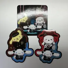 シナモロール　シナモン　ポムポムプリン　ポチャッコ　ダイカットステッカー賞