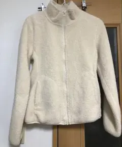 ユニクロ ボア フリース アウター ジャケット もこもこ UNIQLO Sサイズ