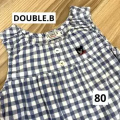 DOUBLE.B/ミキハウス/ベビー/ワンピース/ノースリーブワンピース/80のサムネイル