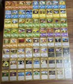 【匿名配送】ポケモンカード旧裏　金、銀、新世界へ　72枚　セミコンプリート