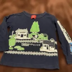 OJICO トーマス 長袖カットソー 100cm ネイビー