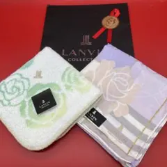 《新品未使用》ランバンコレクション❤️ハンカチセット