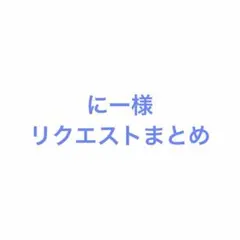 にー様 リクエスト 2点 まとめ商品