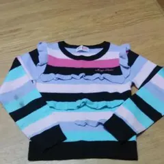 メゾピアノ　ボーダーニット　Mサイズ　120～130