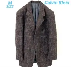 Calvin Klein チェック柄 テーラードジャケット 冬　Mサイズ