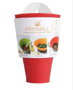 【新品未使用】FRYWALL フライウォール 10インチ レッド 油跳ねガードのサムネイル