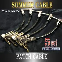 高音質】SOMMER CABLE パッチケーブル20cm5本 - メルカリ