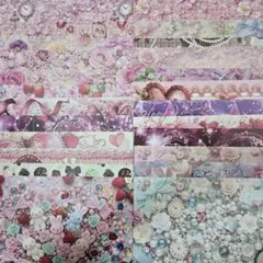 mint様デザインペーパーおすそ分けセット(約72枚) ⭐限定1セット⭐