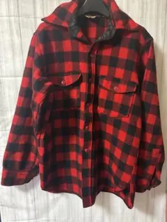 Woolrich ネルシャツ レッド ブラック チェック 70s 80s