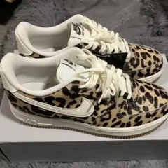 NIKE AIR FORCE 1 レオパード柄 スニーカー ナイキ 25cm