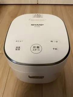 極美品 SHARP 炊飯器 KS-CF05D-W 3合炊き 2024年製 - メルカリ