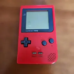ジャンク品　ゲームボーイポケット (GAME BOY pocket) のレッド