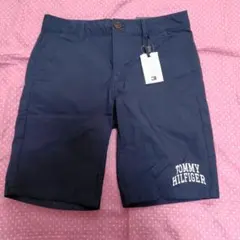 TOMMY HILFIGER ハーフパンツ 160 ネイビー 新品