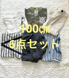 男の子　サイズ100 6点　まとめ売り　 Leeパーカー　春夏　Tシャツ