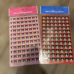 ディズニーリゾート ミッキー・ミニー シールセット