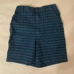 ファミリア チェックパンツ 定番 XB ネイビー 110 ズボン 七五三