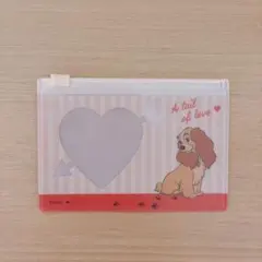 ディズニー わんわん物語 レディ フラットポーチ