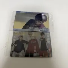 ハイキュー ウエハース 木兎光太郎 月島蛍 黒尾鉄朗 五色工 第三体育館組