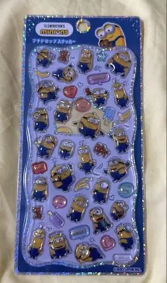新品未開封　ミニオンズ プチドロップステッカー　正規品
