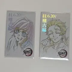 鬼滅の刃 鬼滅シアター ムービーチケット風コレクションカード柱稽古 義勇 炭治郎