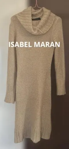 ISABEL MARANT モヘア混 ニットワンピース ピンクベージュのサムネイル