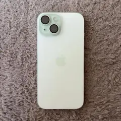 【美品】Apple iPhone 15本体 ミントグリーン