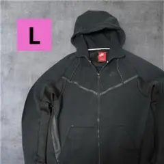【赤タグ】NIKEテックフリース ブラック Lサイズ