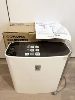 ハイブリッド式加湿器　CORONA UF-H5019R-T チョコブラウン