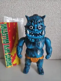 サンガッツ本舗　獄卒　ソフビ 獄卒・壱 青x黒 サンガッツ本舗 sunguts ソフビ 未開封 - メルカリ
