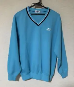 YONEX トレーナー Vネック テニス バドミントンウェア 水色 Ｍサイズ