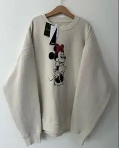 フリークスストア　ディズニー　ミニー　ミニーちゃん　スウェット　ナチュラル　白系