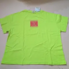 ☆新品未使用☆FRUIT OF THE LOOM Tシャツ ネオンイエロー150のサムネイル