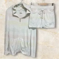 ジェラートピケ スムーズィー マルチボーダー セットアップ 上下セット フリー