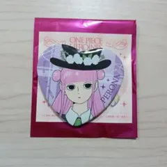 ワンピース　ヒロインズ　ハート缶バッジ ペローナ