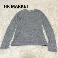 HR MARKET ストレッチフライス長袖Tシャツ　ロンT グレー　XSのサムネイル