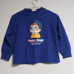 ペコ×ポコ　トレーナー ブルー 120