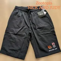 【新品】ズートピア ニック＆ジュディ ハーフパンツ　Mのサムネイル