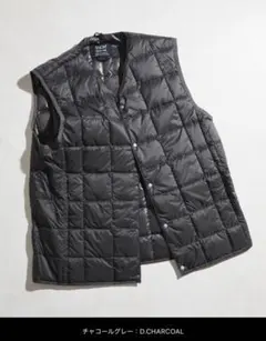 【新品未使用】フリークスストア　限定展開 TAION/タイオン ダウンベスト