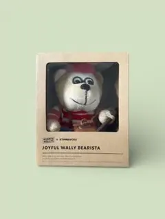 ★日本未発売★【韓国スタバ限定】ジョイフル ウォーリー ベアリスタ ぬいぐるみ