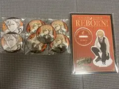 ディーノ ナンジャタウン REBORN 缶バッジ イラストシート ランダム
