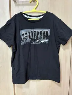 PUMA 黒 Tシャツ サイズ140